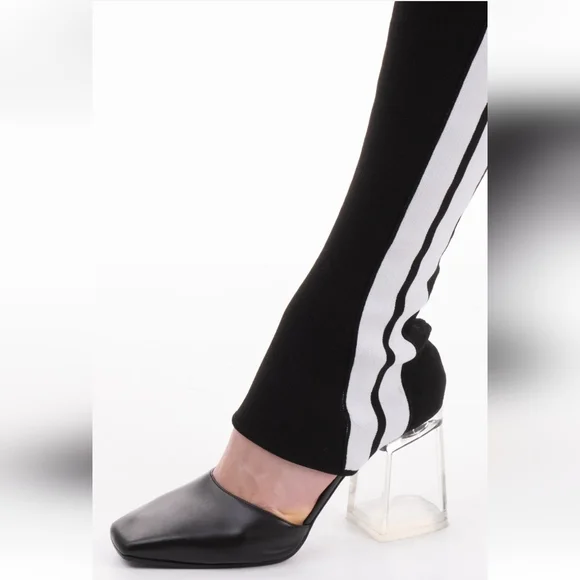 PALM ANGELS Over The Knee OTK Sock Boots Bootie Heels - Picture 7 of 8